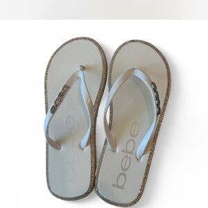 Bebe Women's White sandals